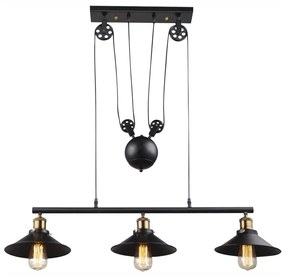 Globo 15053-3 - Csillár LENIUS 3xE27/60W/230V