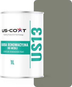 Konyhabútor Festék Szekrény Frontok Cement Szürke RAL7033 Szatén 1L