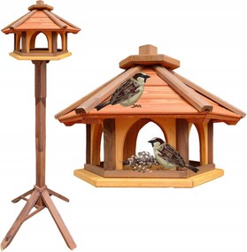 Madárház Fa Etető Állványon Nagy