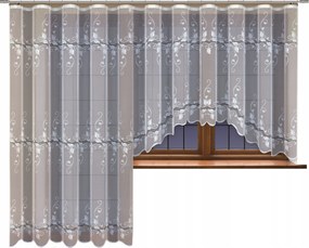 Kpl. függöny minta 23137 200x250+300x160cm (2 függöny) szalaggal