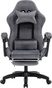 Irodai/gamer szék, szürke, LOPES
