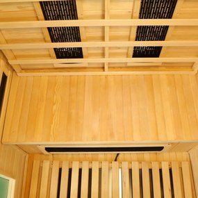 Sauna DeLuxe 2220 CB / CR, világosbarna