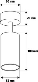Brilagi - LED RGBW dimmelhető spotlámpa SELE MODERN 1xGU10/6W/230V arany