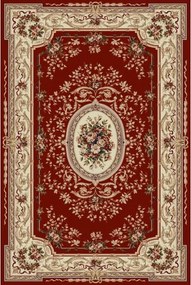 Gesztenyebarna szőnyeg medalionnal 568