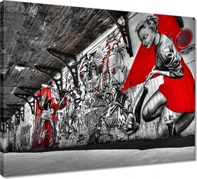 Vászonkép 50x40 Graffiti falfestmények