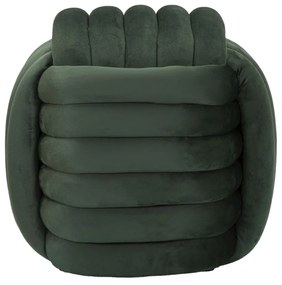 Puha zöld ülőke 45x45x45 cm