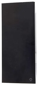 Modern fali lámpa fekete műanyagból - Baleno II