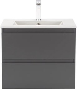 Vario Forte 60 alsó szekrény mosdóval antracit-antracit