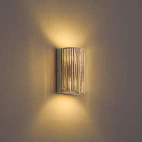 Japandi bézs fali lámpa IP44 - Jayla