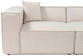 Sarokkanapé Lora (L1-O1-1R-POUFFE ) - Világos Barna