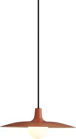 Retro függőlámpa narancssárga sínrendszerhez 1 fázisú - Slimline Panzi