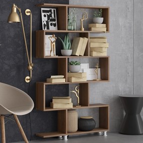 könyvespolc Nilüfer - Walnut