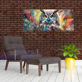 Kép - Egy bagoly festménye (120x50 cm)