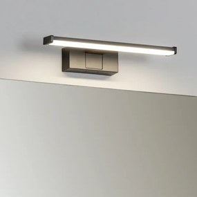 Brilagi - VESTRA LED fürdőszobai tükörvilágítás, 6W, 230V, 30 cm, IP44, fekete