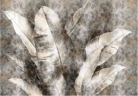 Fotótapéta Levelek a flizelinen nagy Gyönyörű Levelek fotótapéta ragasztó 208