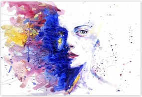 Poszterek 155x105 Akvarell Portré figura