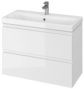 Cersanit Moduo szekrény 79.5x37.5x57 cm Függesztett, mosdó alatti fehér S929-002