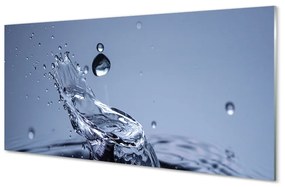 Akrilkép Egy csepp víz közelkép 100x50 cm