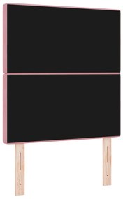 Fejtámla Gyöngyözött Kárpitozott Rózsaszín 80 cm Bársony, Fejtámla Gyöngyözött Kárpitozott Rózsaszín 160 cm Bársony
