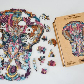 Misztikus elefánt fa puzzle