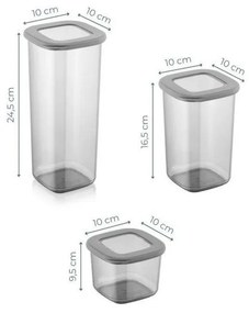 Élelmiszertartó doboz szett 24 db-os Fresco – Hermia