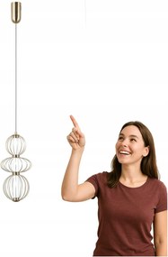 Led függőlámpa 10W Rabel PND-344221-3V-HBR Italux