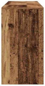 Oldalszekrények 3 pcs Régi fa 70 x 41 x 75 cm Faanyag