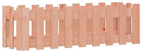 tömör duglászfenyő kerti magaságyás kerítéssel 100 x 30 x 30 cm