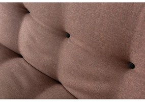 BINA kétszemélyes kihúzható kanapéágy – világosbarna