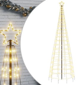 meleg fehér LED karácsonyfa tüskékkel 570 LED 300 cm