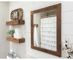 Fali polc RAF 9x60 cm fenyő