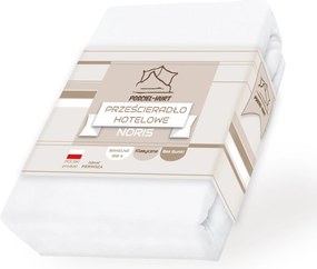 Fehér Szállodai Lepedő Hagyományos Klasszikus 140x240 140g Pamut 100%