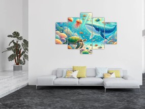 Kép - A világ a víz alatt (150x105 cm)