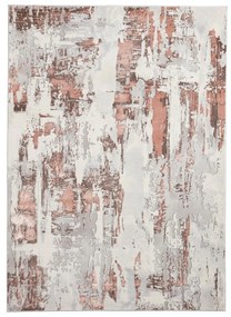 Rózsaszín-világosszürke szőnyeg 160x220 cm Apollo – Think Rugs