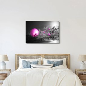 Rózsaszín gömbök képe (90x60 cm)