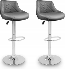 Aga 2x bárszék szürke