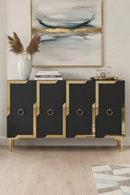 Seza 120 - Anthracite, Gold