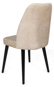Alfa Beige and Black étkezőszékek, 2 db