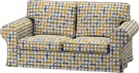 Ektorp 2 személyes kanapé huzat, összecsukható, Ikea kék