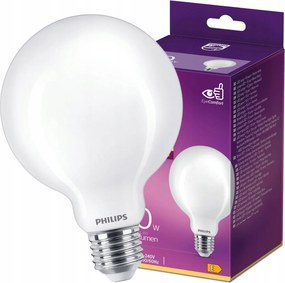 Led izzó G93 E27 7W 60W 806lm 2700K Philips