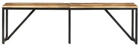tömör mangófa pad 160 x 35 x 46 cm