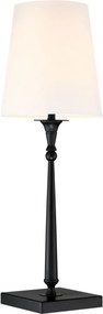 Cosmolight AUSTIN T01241BK-WH Asztali lámpa 1x40W/E27 IP20