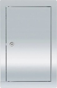 Ajtó Revíziós Ajtó Rozsdamentes Acél 20x30 Cipzáras