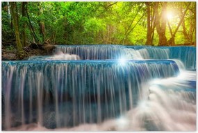 Poszterek 120x80 Trópusok Tájkép Kaszkád