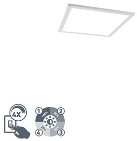 Mennyezeti lámpa fehér, 40 cm, 4 lépcsős LED-el, tompítható