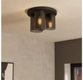 Eglo 901161 - Mennyezeti lámpa COLOMERA 3xE27/40W/230V szürke