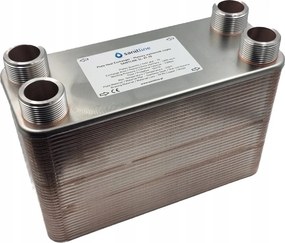 Hőcserélő Sanitline 70 Lemezes Teljesítmény 150kW Csatlakozás 4x 5/4"