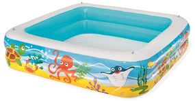 Bestway 52192 kék szín? véd?tet?s gyerekmedence 140 x 140 x 114 cm