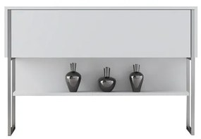 Komód Luxe - Silver, White