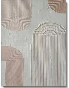 Kézzel festett kép 70x100 cm 3D Canvas – Wallity